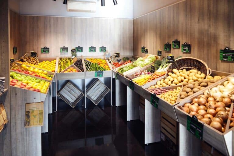 Direct viande étale de fruit et légume