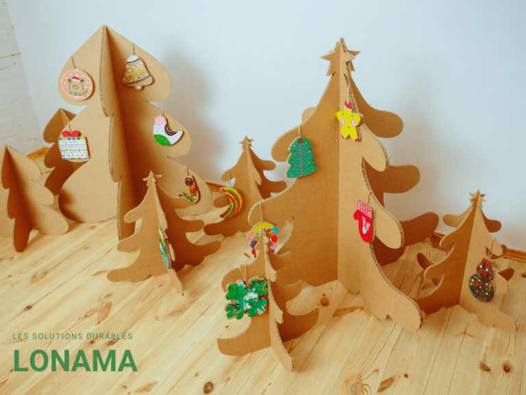 Les Sapins de Noël en bois : une alternative écologique et responsable